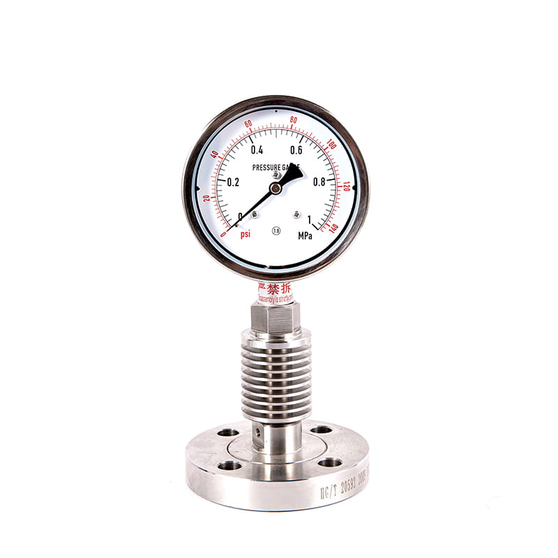 Y-M Serisi Tüm Paslanmaz Çelik Steril Steril Diyafram Basınç Göstergeleri Y-M Serisi Tüm Paslanmaz Çelik Steril Steril Diyafram Basınç Göstergeleri