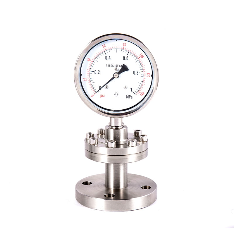 Y-M Serisi Tüm Paslanmaz Çelik Steril Steril Diyafram Basınç Göstergeleri Y-M Serisi Tüm Paslanmaz Çelik Steril Steril Diyafram Basınç Göstergeleri