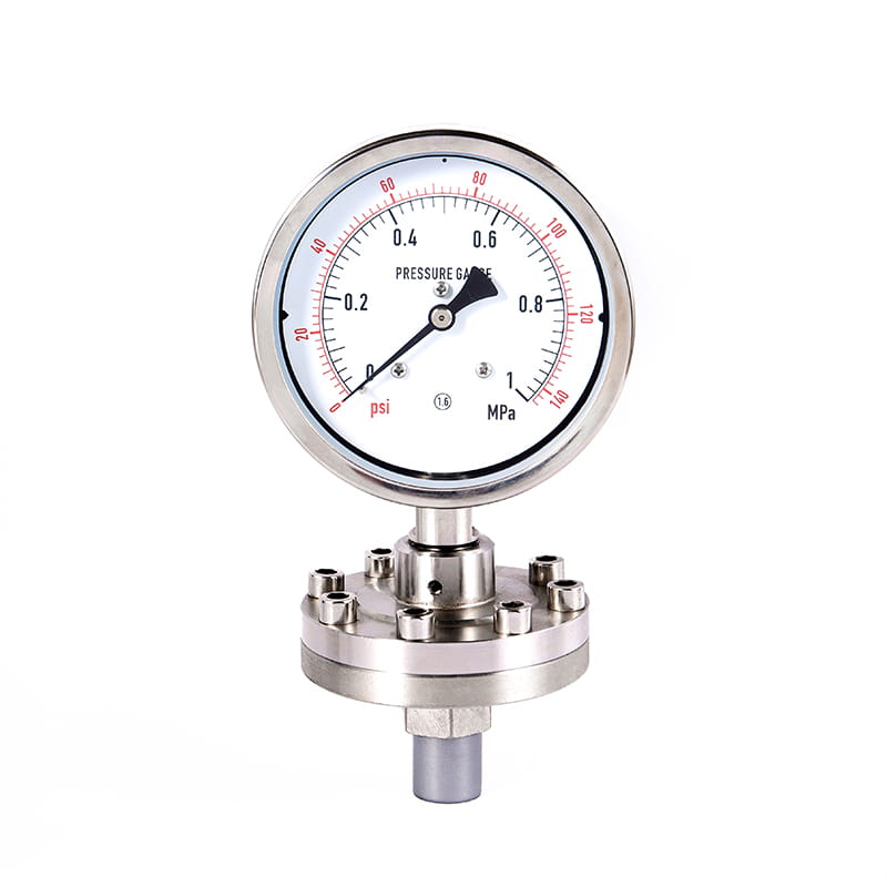 Y-M Serisi Tüm Paslanmaz Çelik Steril Steril Diyafram Basınç Göstergeleri Y-M Serisi Tüm Paslanmaz Çelik Steril Steril Diyafram Basınç Göstergeleri