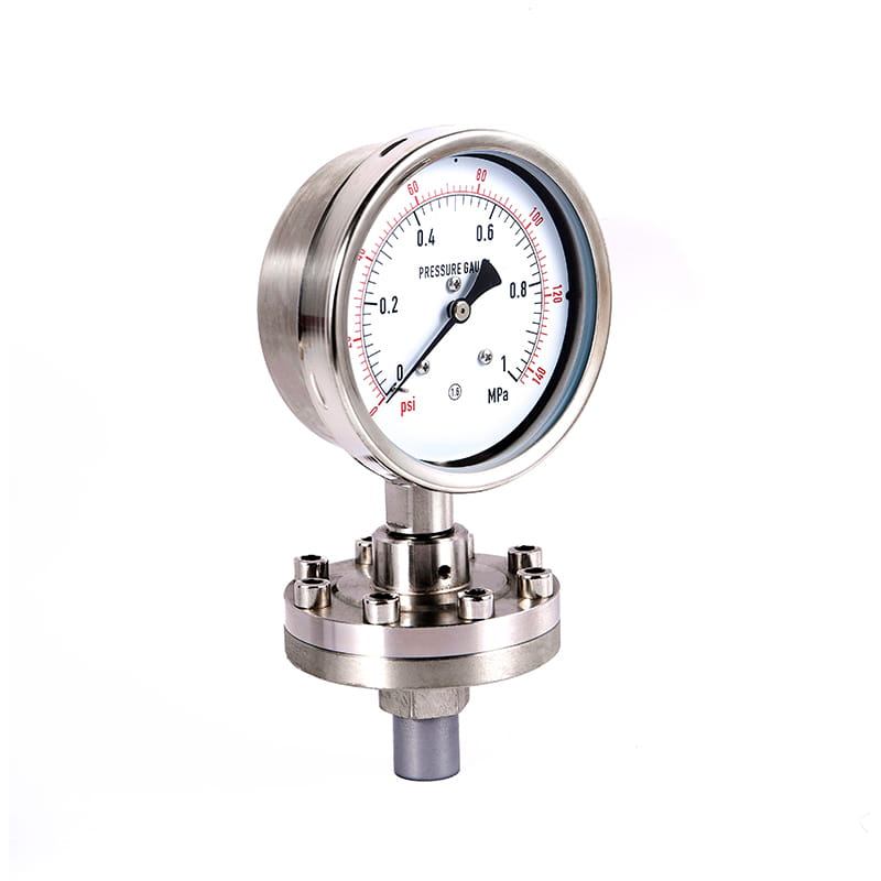 Y-M Serisi Tüm Paslanmaz Çelik Steril Steril Diyafram Basınç Göstergeleri Y-M Serisi Tüm Paslanmaz Çelik Steril Steril Diyafram Basınç Göstergeleri